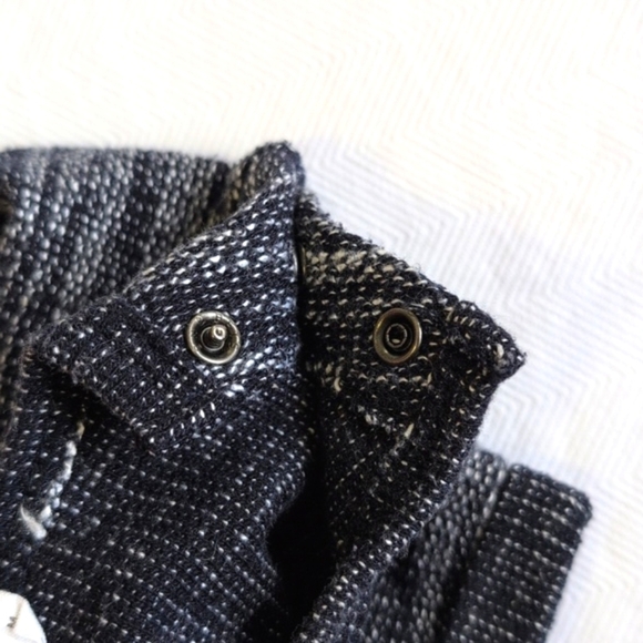 miles baby black marl woven knit tunic dress 12 months baby girl - Picture 7 of 7